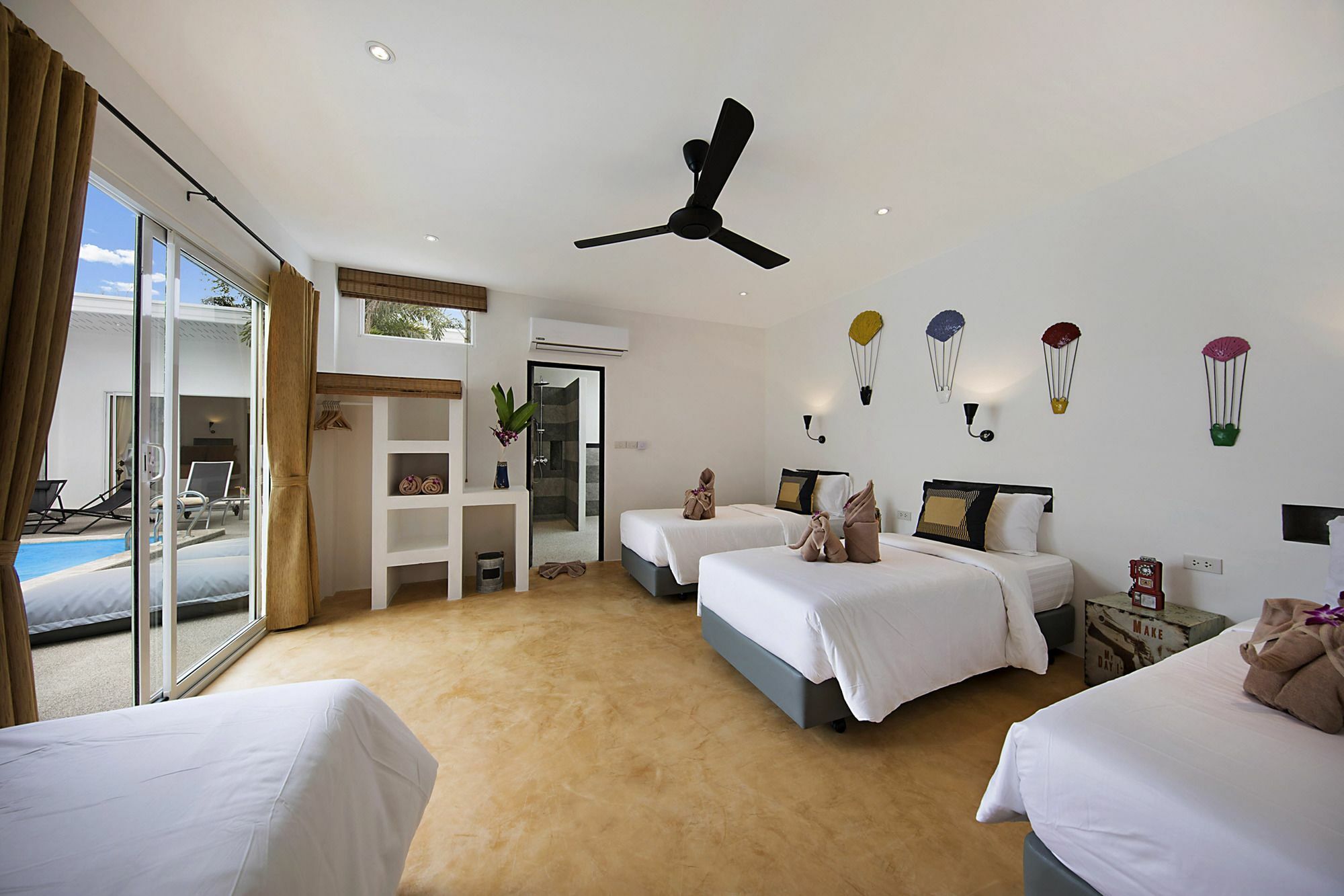 Aditaya Pool Beach Villas Бопхут Экстерьер фото